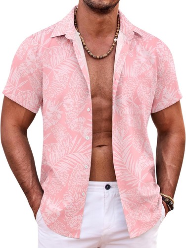 Camicia hawaiana uomo coofandy - camicia,