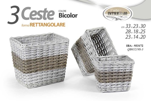 Ceste portabiancheria cesta - 3,