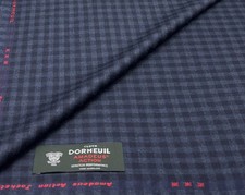 Tessuto blu a quadri Gingham