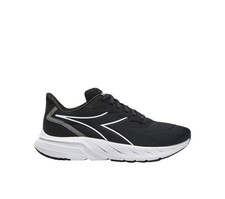 Scarpe Diadora Uomo Sneakers Sportive Corsa Running Con Memory Passo Nero Bianco