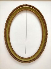 Cornice Ovale (Antica) In Stile Dorata  E Laccata 50x70