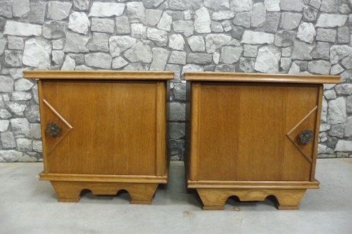 Coppia comodini vintage metà