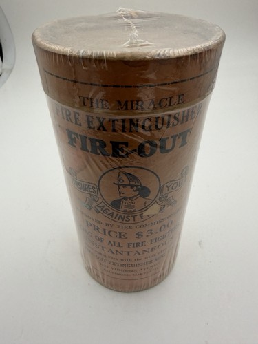Estintore vintage fire out can - fire,