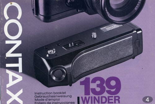 Contax 139 avvolgitore manuale - 139,