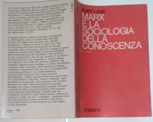 Marx sociologia della - marx, la