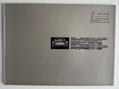 Vintage brochure sales