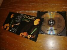 MARCO FERRADINI RARO CD anno 1992 CD Ricomincio da teorema 1^ EDIZIONE RICORDI