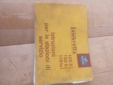 Lambretta LI 125 -150/ 175 innocenti Catalogo  Parti Ricambio Manuten originale 