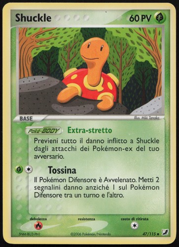 Pokemon tcg shuckle 115 - pokemon,