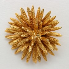 Spilla-Grande Broche- Vintage - Plaqué Or -Orena Paris 
