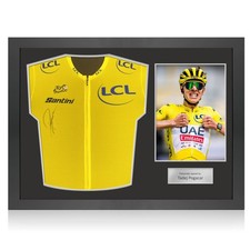 Maglia gialla autografata da