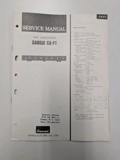 Sansui CA- F1 Preamplificatore