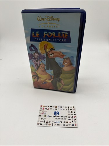 Vhs follie dell imperatore - vhs, le