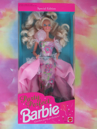 1992 party perfect barbie - perfect,