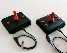 JOYSTICK STAMPA 3D STILE ALBATROS USB X PC, RASPBERRY, MAME, THE C64, A500 MINI