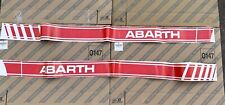 KIT Strisce laterali Adesive ABARTH 500 Colore ROSSO 595 695 Competizione PISTA