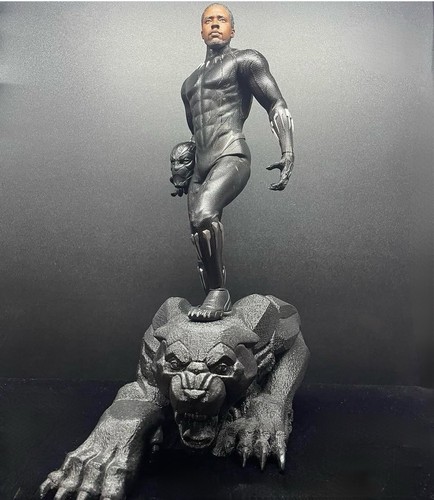 Diorama hot toys pantera nera - pantera,