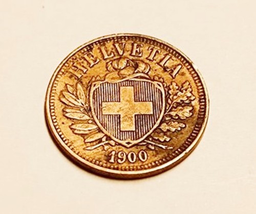 Svizzera rappen anno 1900 - anno,