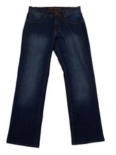 Pantalone Jeans Uomo Carlo Colucci Dkl Blu Tg 94 US 32/34 Vita 42 cm Dark Denim ✅