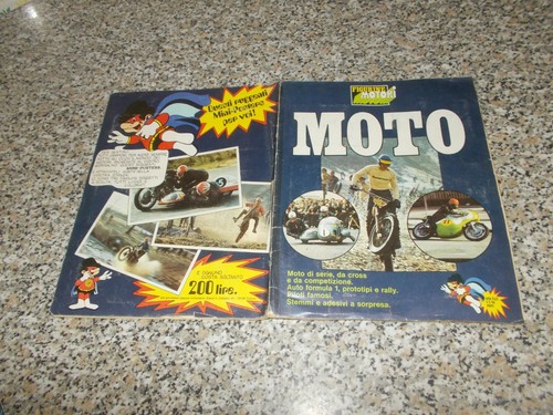 Album figurine moto ediraf - album,