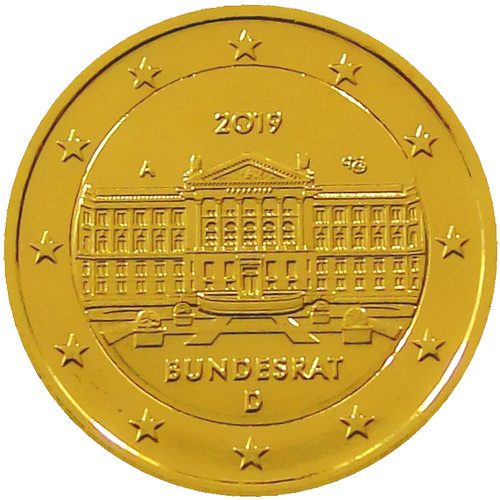 Moneta euro germania 2019 - moneta,