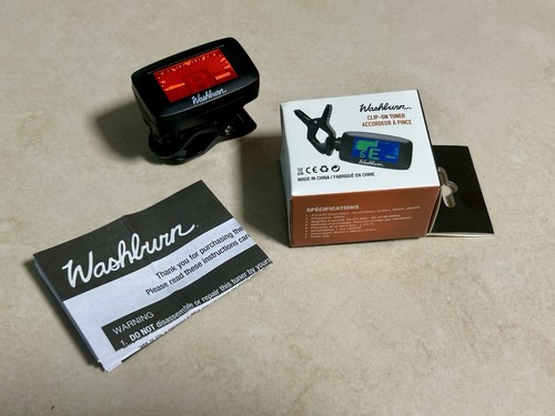 Washburn accordatore clipon - washburn,