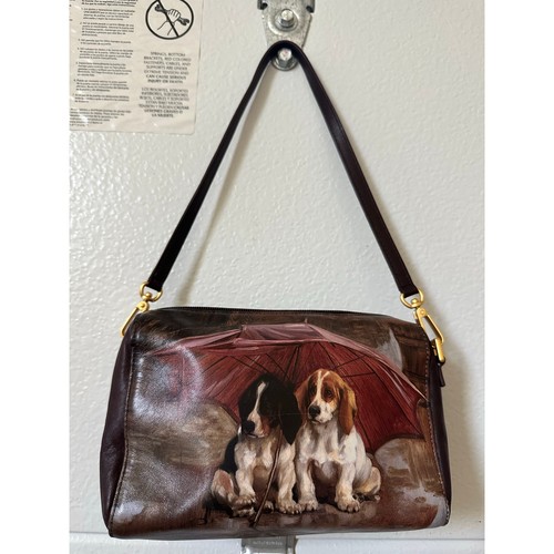 Icon borsello marrone - marrone, cani