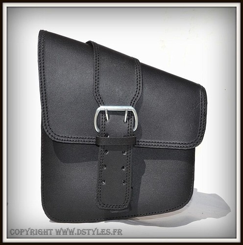 Sacoche latérale cuir big - sacoche,