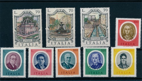 1975 italia serie fontane - 1975,