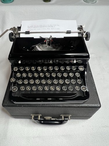 Macchina scrivere portatile - da,