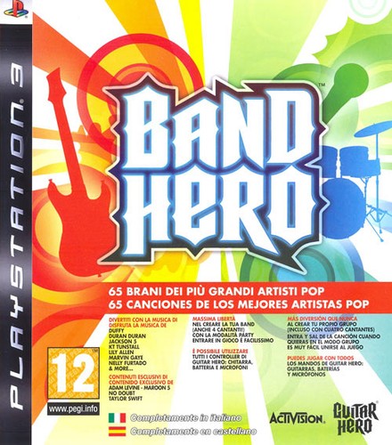 Ps3 band hero - hero, ufficiale