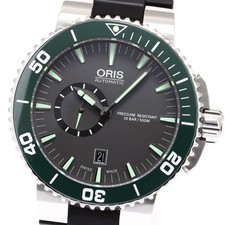 ORIS Aquis 01 743 7673 4137-07 8 26 01PEB Data Quadrante Grigio Automatico Uomo_910758