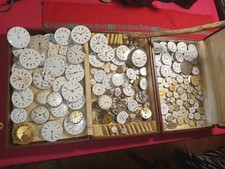 Important Lot Mouvements Montre Mécanique ROLEX Breitling Omega Movado Tissot...