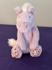 Jellycat Piccolo Bashful Blossom Pony Giocattolo Morbido Lavanda Lilla Raro Cavallo Pensionato