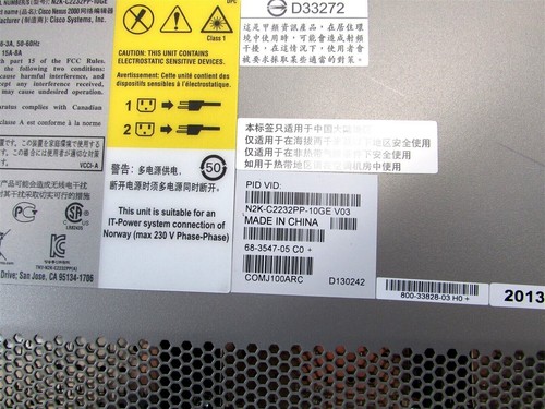 Cisco n2k c2232pp - n2k-c2232pp-10ge, 32