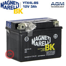 BATTERIA MAGNETI MARELLI YTX4L-BS 12V 3Ah HONDA HUSQVARNA SM S 125 2005 2006
