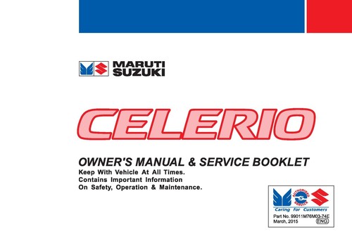 Suzuki celerio manuale uso - celerio,