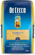De Cecco Pasta 500 Anellini