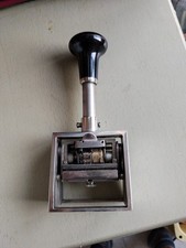 Timbro datario meccanico