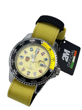 OROLOGIo 2M primo emporio UOMO MARINER CORONA A VITE NYLON OVERSIZE DOUBLE FACE