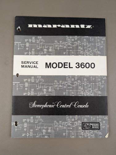 Marantz model 3600 console - 3600, di