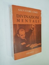 Salvatore Cimò: DIVINAZIONI MENTALI, Ceschina 1965, mentalismo, illusionismo