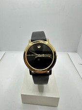 Orologio Uomo Movado Museum Swiss Made Solo Tempo Con Cassa Placcata Oro
