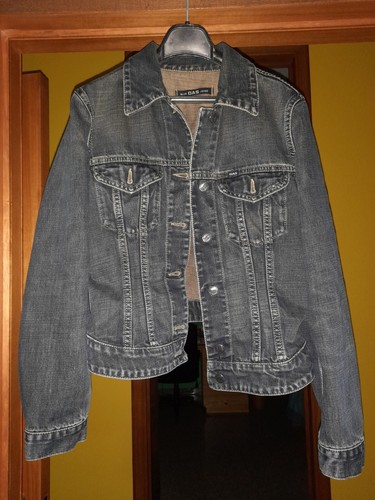 Gas giubbino jeans blu - gas,