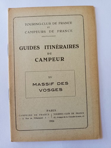 Guides itineraires campeur - itineraires,