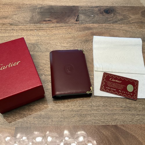 Cartier leather pocket - , diary