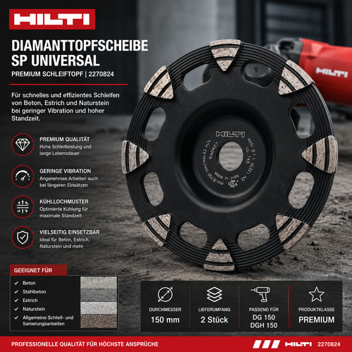 Disco diamantato hilti - hilti, sp