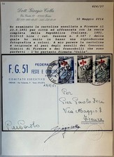 Italia 1951 cartolina firenze - 1951,