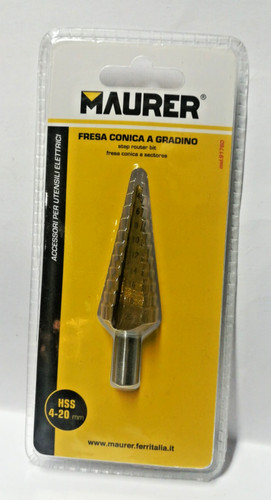 Maurer fresa conica - conica, gradino