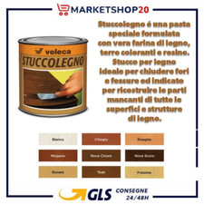 STUCCO LEGNO PASTA SPECIALE CON VERA FARINA DI LEGNO , TERRE COLORANTI E RESINE